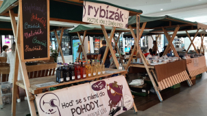 Šantovské trhy lákají na produkty regionálních trhovců