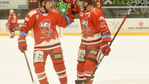 Hokejisté HC Olomouc Jágra a spol. přehráli