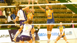 Olomoucké volejbalistky vypadly s francouzským velkoklubem