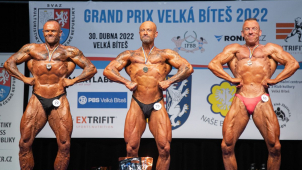 Kulturista Patrik Šerý má další medaili