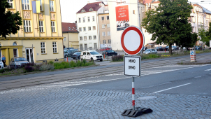 V Olomouci začne další velká oprava cesty, přímo v centru