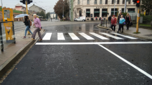 Křižovatka u Drápala už je zase průjezdná