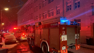 Nový týden otevřeli olomoučtí hasiči požárem na Vančurové