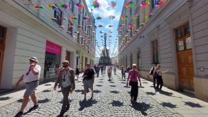 Do Olomouce přijelo víc návštěvníků než před pandemií!