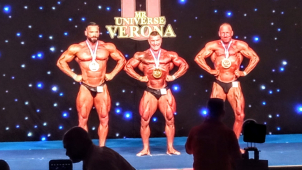 Kulturista Šerý veze z Itálie třikrát bronz