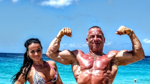 Kulturista Patrik Šerý na Kapverdských ostrovech