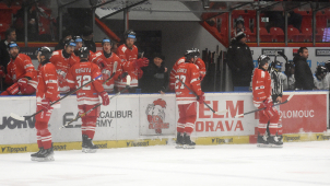 Hokejisté HC Olomouc zvítězili po prodloužení