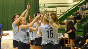 Volejbalistky VK Šantovka drží první místo