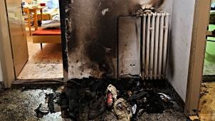 Ranní zásah v ubytovně: pětatřicet evakuovaných