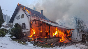 Požár chaty v Podlesí způsobil škodu přes milion korun