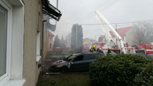 V Lobodicích na Přerovsku hořel rodinný dům