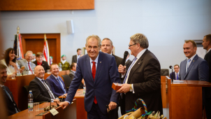 Prezident Zeman: Všem bych vám chtěl popřát naději a lásku