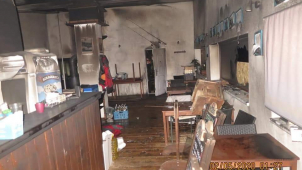 V restauraci na Poděbradech hořelo