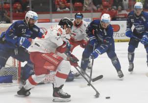 Hokejisté HC Olomouc neměli proti Třinci nárok
