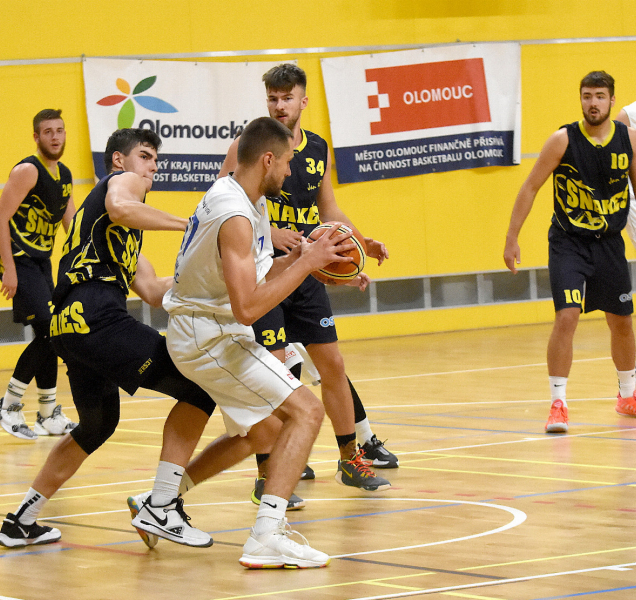 Basketbal Olomouc má první vítězství