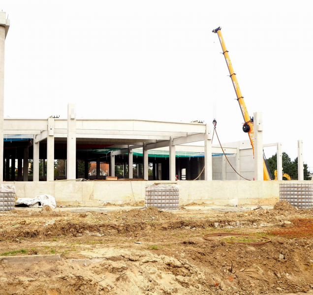 Stavba druhého Kauflandu v Olomouci pokračuje. Jak vypadá?