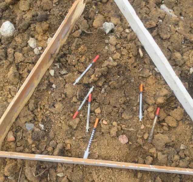 Olomoucké strážníky trápí injekční stříkačky