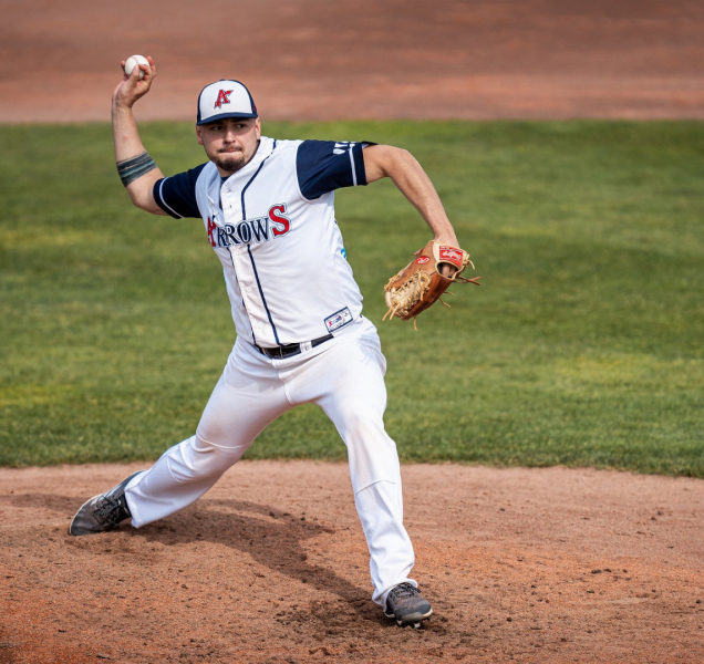 Extraligový nadhazovač Marko Vykoukal je v Olomouci