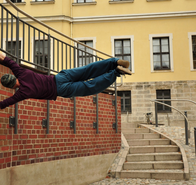 Místo sprejera jeli strážníci k parkouristovi