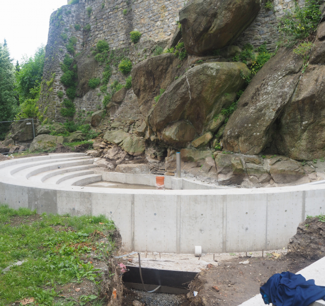 Vodopád v Bezručových sadech už se rýsuje! Takto teď vypadá