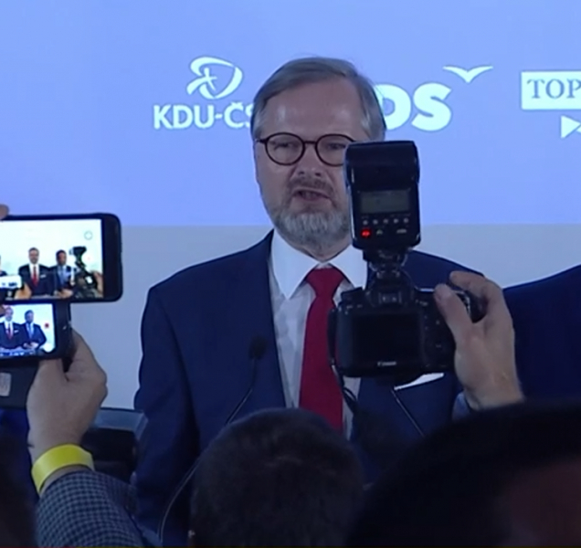 SPOLU vítězem voleb, Babiš druhý, Piráti z koalice propadli