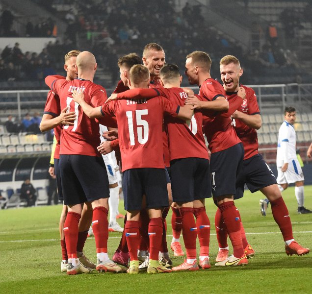 Repre na Andrově stadionu cvičila zakončení