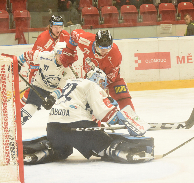 Hokejisté HC Olomouc Kladnu gól nedali
