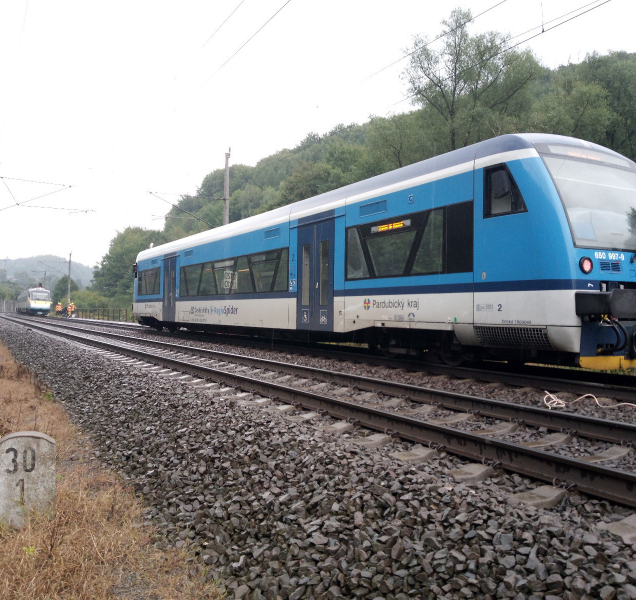 Pendolino se řítilo proti osobnímu vlaku