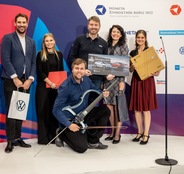 Ocenění IBM Firma roku 2022 Olomouckého kraje získala Sensio.cz, vyrábí 3D hudební nástroje