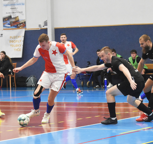 Futsalisté SK UP proti Slavii sahali po bodu