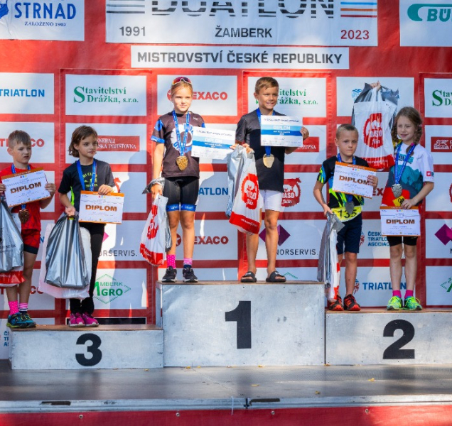 Brzobohatá je vicemistryně ČR v duatlonu