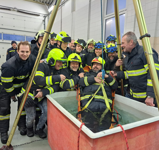 Do profesního důchodu míří respektovaný hasič ze Šumperku