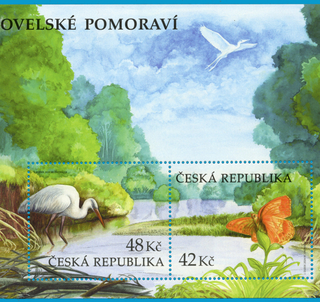 Česká pošta vydala známky s motivy Litovelského Pomoraví