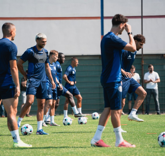 Fotbalisté SK Sigma jsou v přípravě na ligu