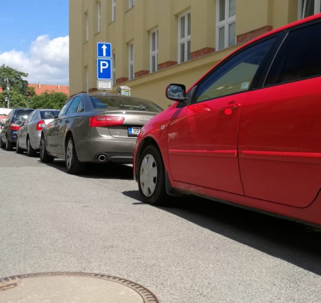 Parkování ve slepé uličce