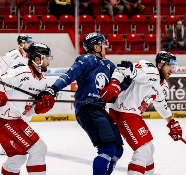 Hokejisté HC Olomouc udolali Plzeň po prodloužení