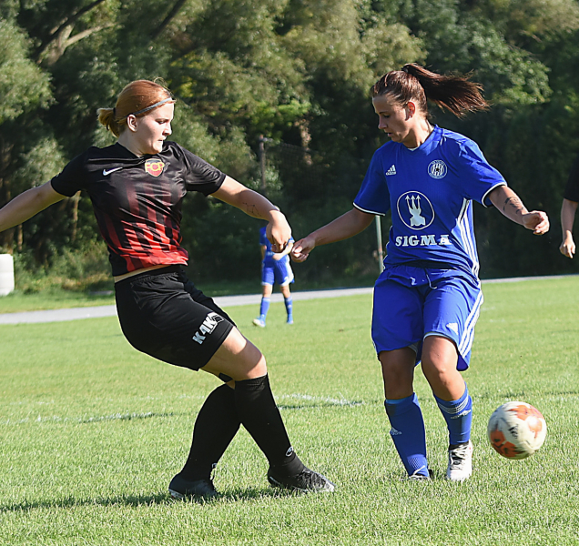 Fotbalistky SK Sigma remizovaly v Čáslavi