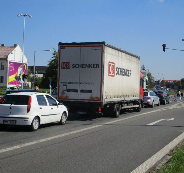 Olomouc chce seřídit semafory na obchvatu do jedné zelené vlny