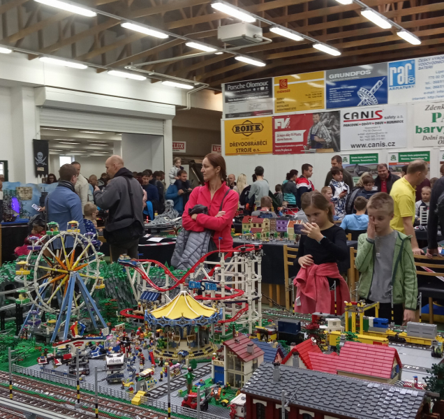 FOTO: Výstava LEGO kostek přilákala do Olomouce tisíce lidí