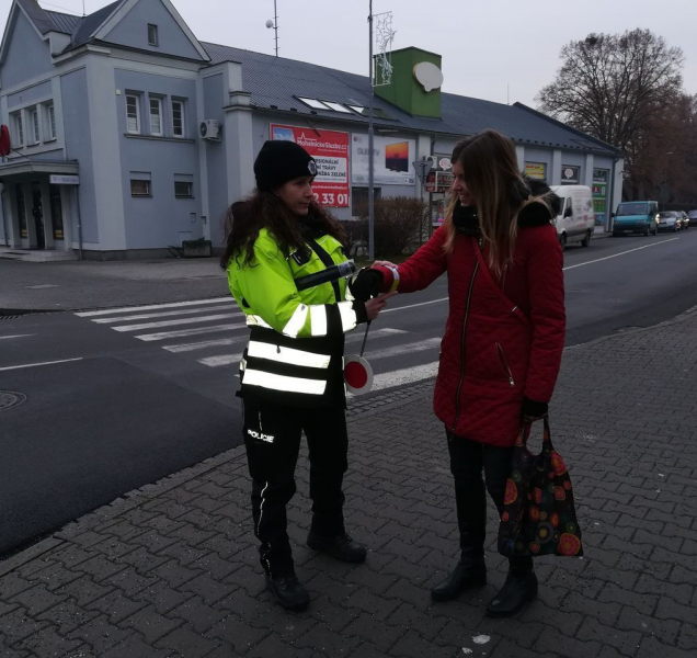 Policisté v Mohelnici kontrolovali chování chodců v provozu