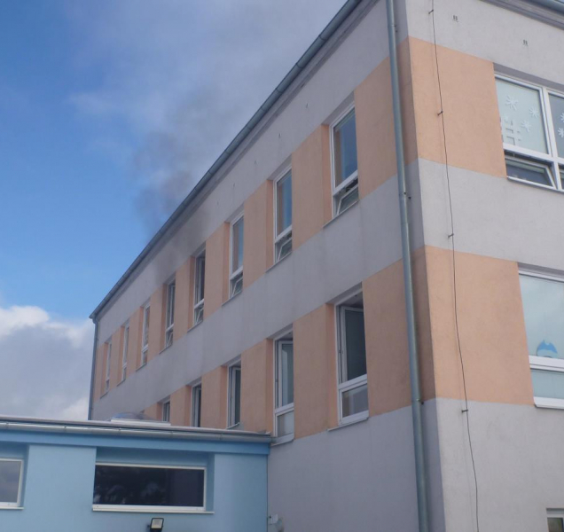 V Písařově hořela přístavba školy