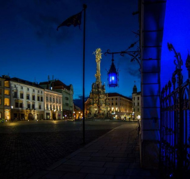 Modrá radnice upozorní na plicní onemocnění