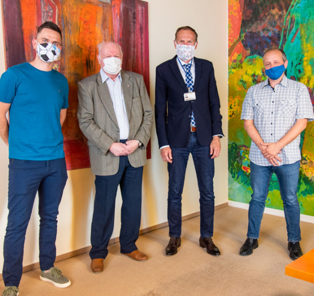 Malý fotbal uspořádal sbírku pro FN Olomouc