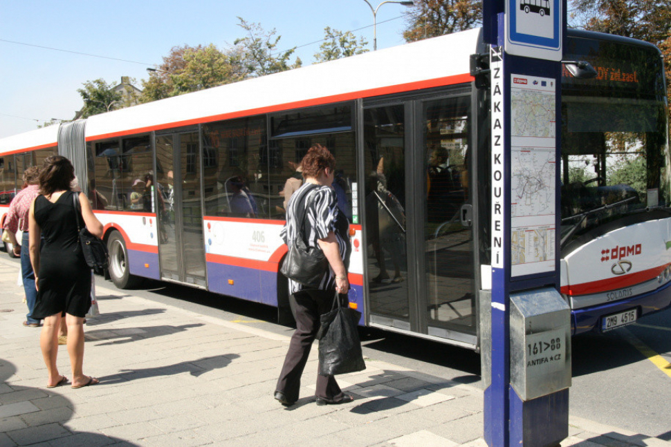 Olomoucká linka X pojede v sobotu a neděli jinak