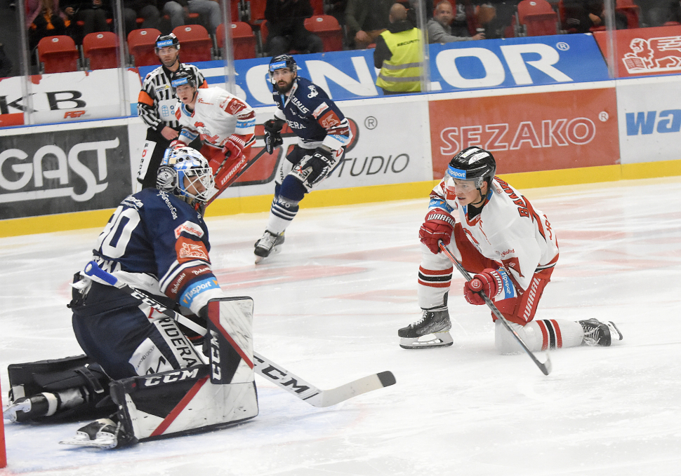 Hokejisté HC Olomouc prohráli ve Vítkovicích