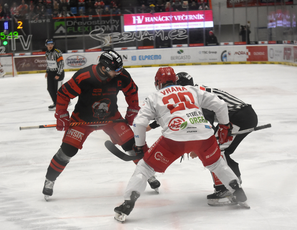 Hokejisté HC Olomouc otočili zápas s Třincem