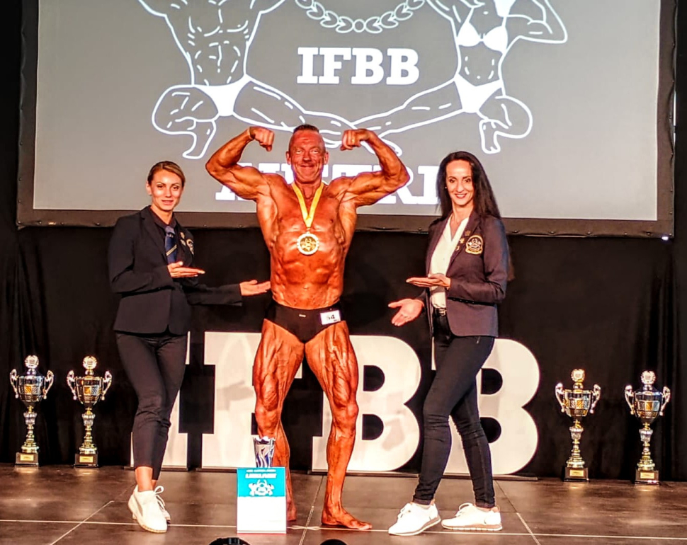 Kulturista Patrik Šerý veze zlato z Rakouska