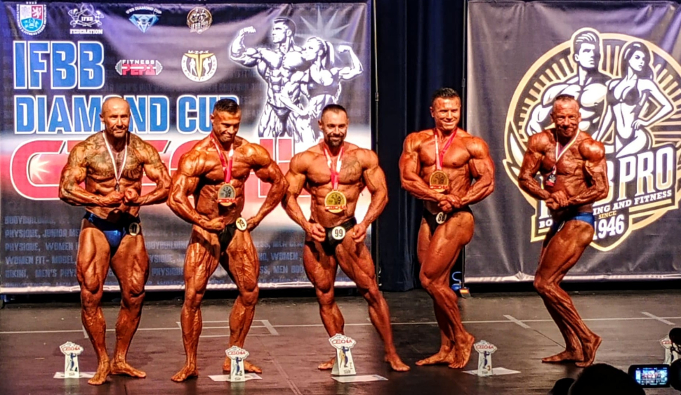 Kulturista Patrik Šerý získal medaili