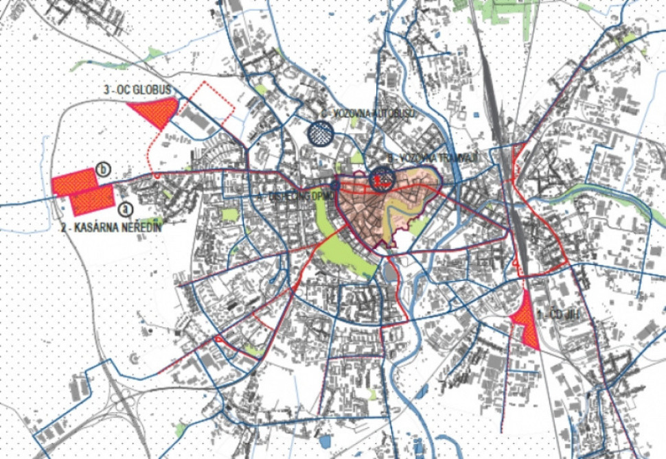 Nová vozovna olomoucké MHD bude možná v Neředíně